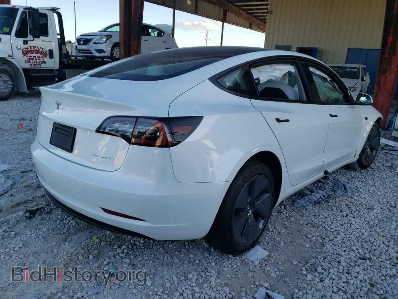 2022 TESLA MODEL 3 - VIN: 5YJ3E1EB2NF103444 - Фото 4