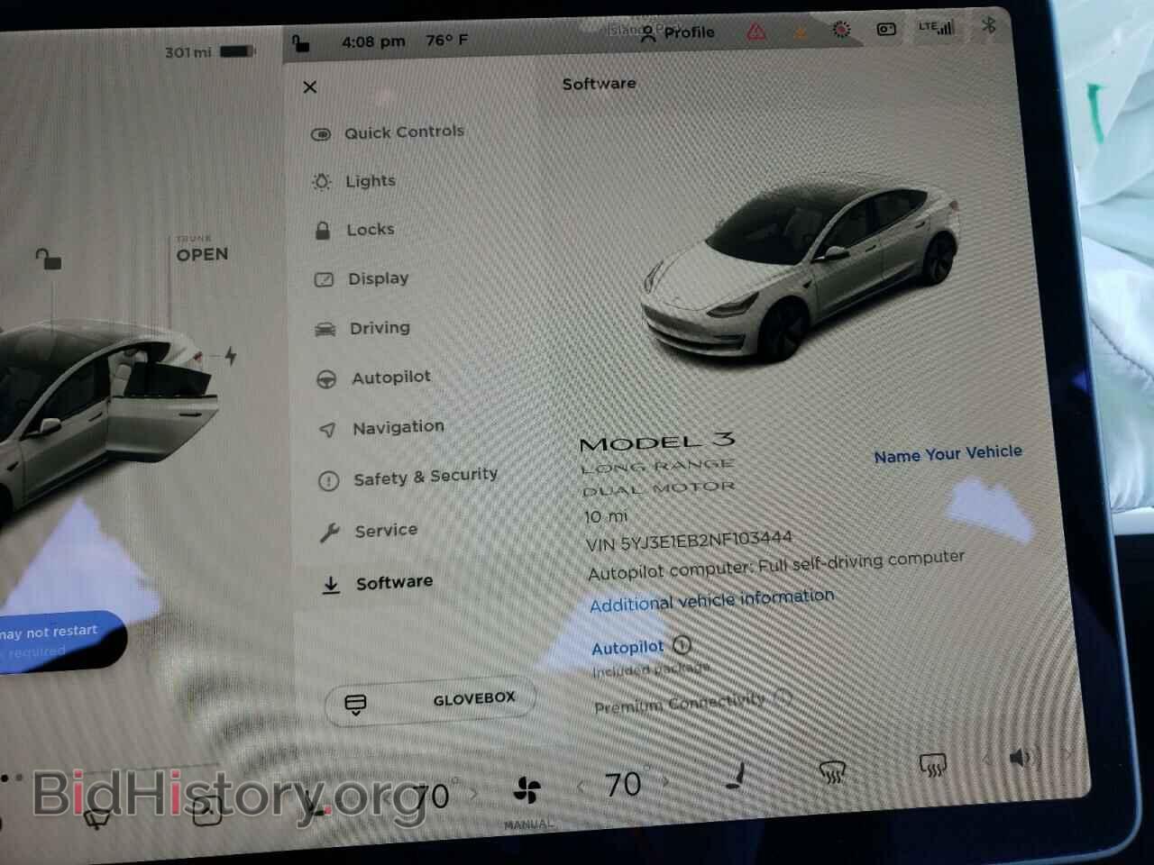 2022 TESLA MODEL 3 - VIN: 5YJ3E1EB2NF103444 - Фото 8