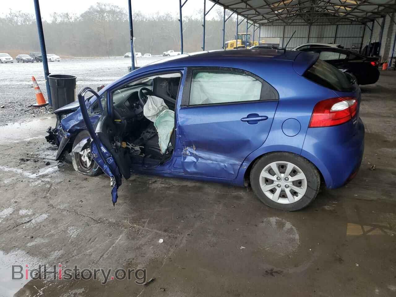 2014 KIA RIO - VIN: KNADN5A30E6355423 - Фото 2