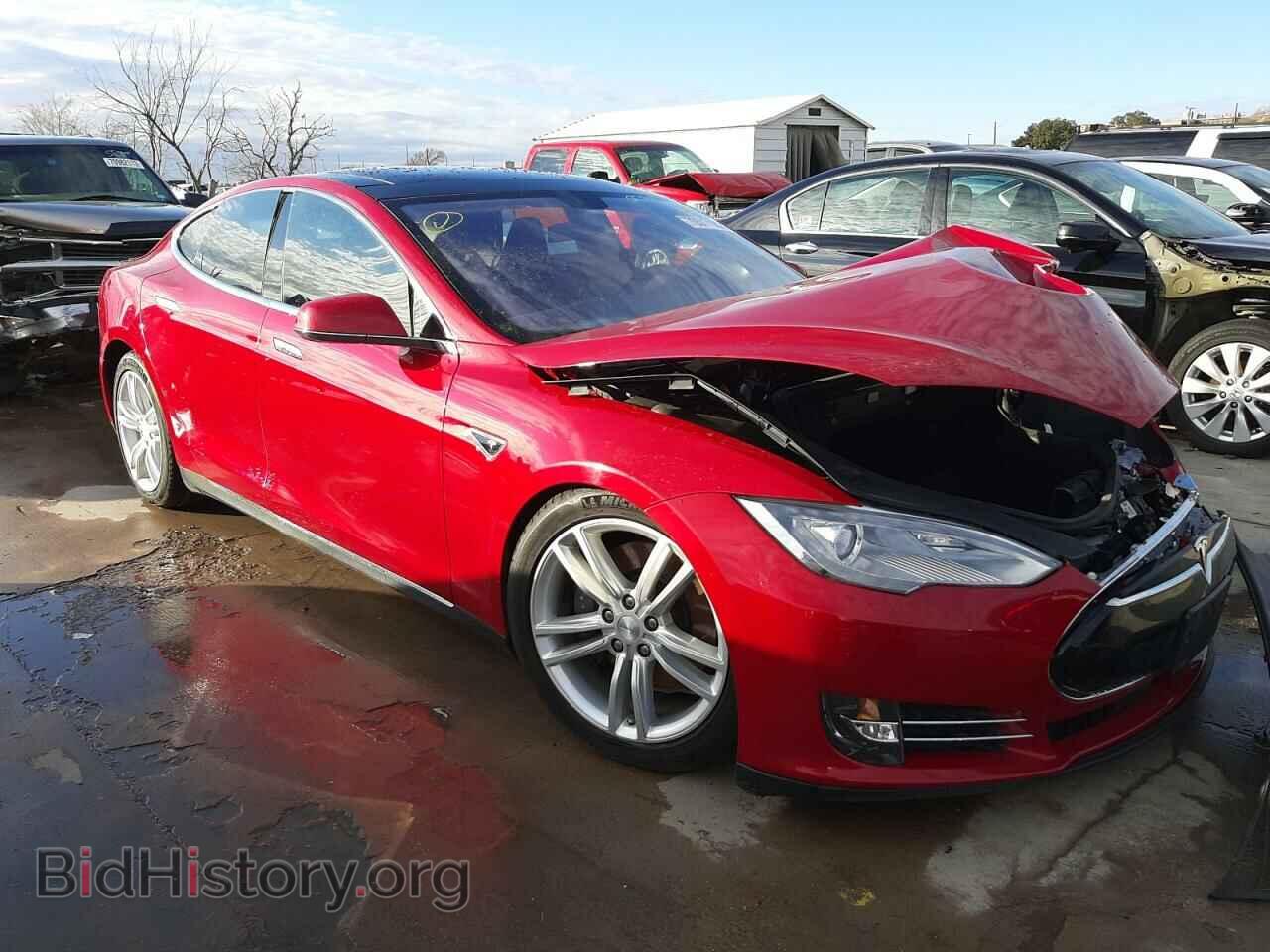 2013 TESLA MODEL S - VIN: 5YJSA1DN8DFP09784 - Фото 4