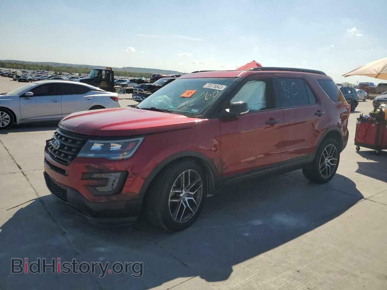 Фотография 1FM5K8GT3GGA22912 - FORD EXPLORER 2016