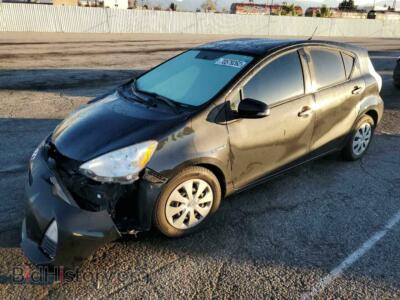 2014 Toyota PRIUS Prius C, черный — VIN JTDKDTB37E1069016, Copart
