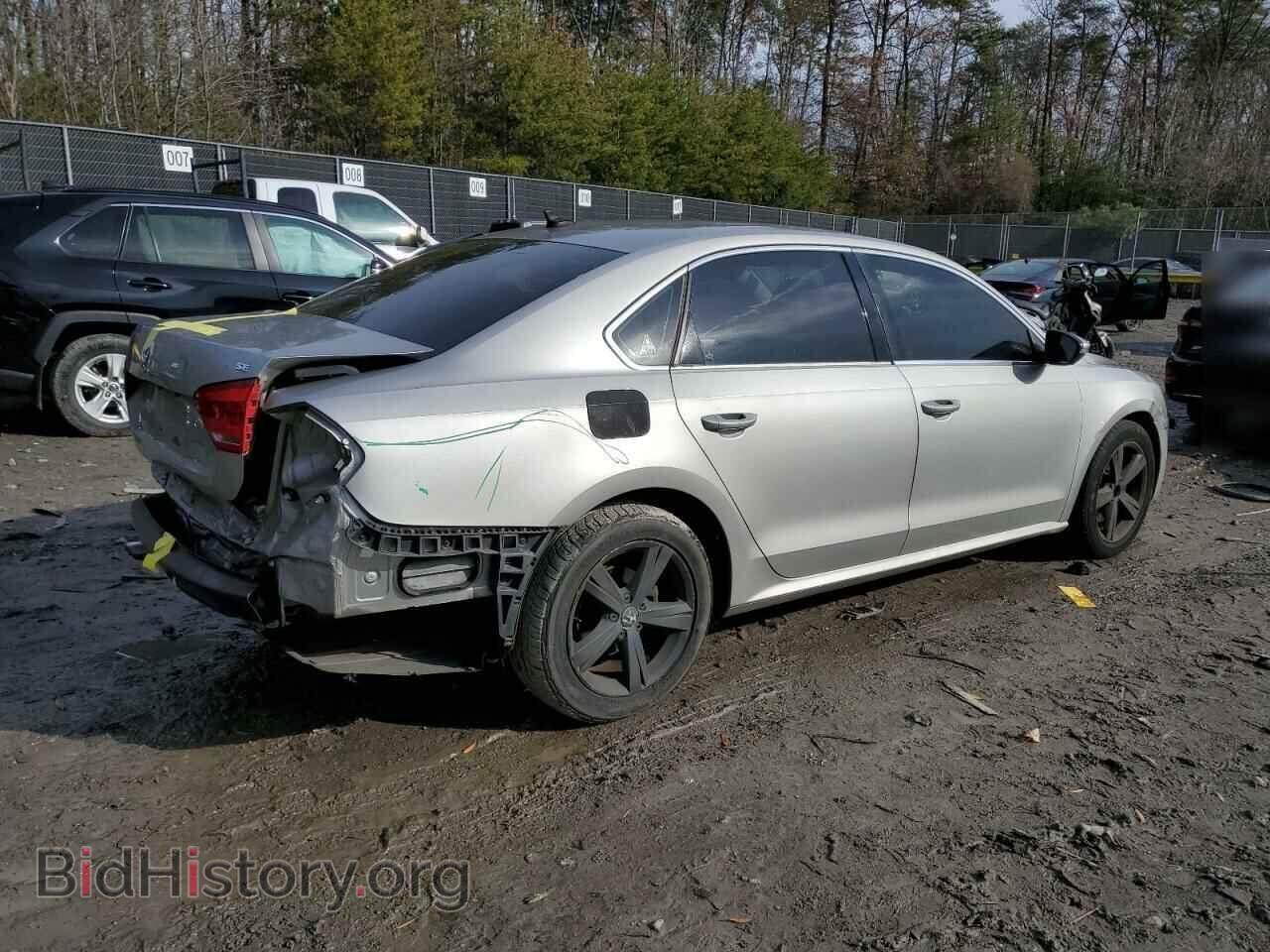 2012 VOLKSWAGEN PASSAT - VIN: 1VWBP7A33CC008146 - Фото 3