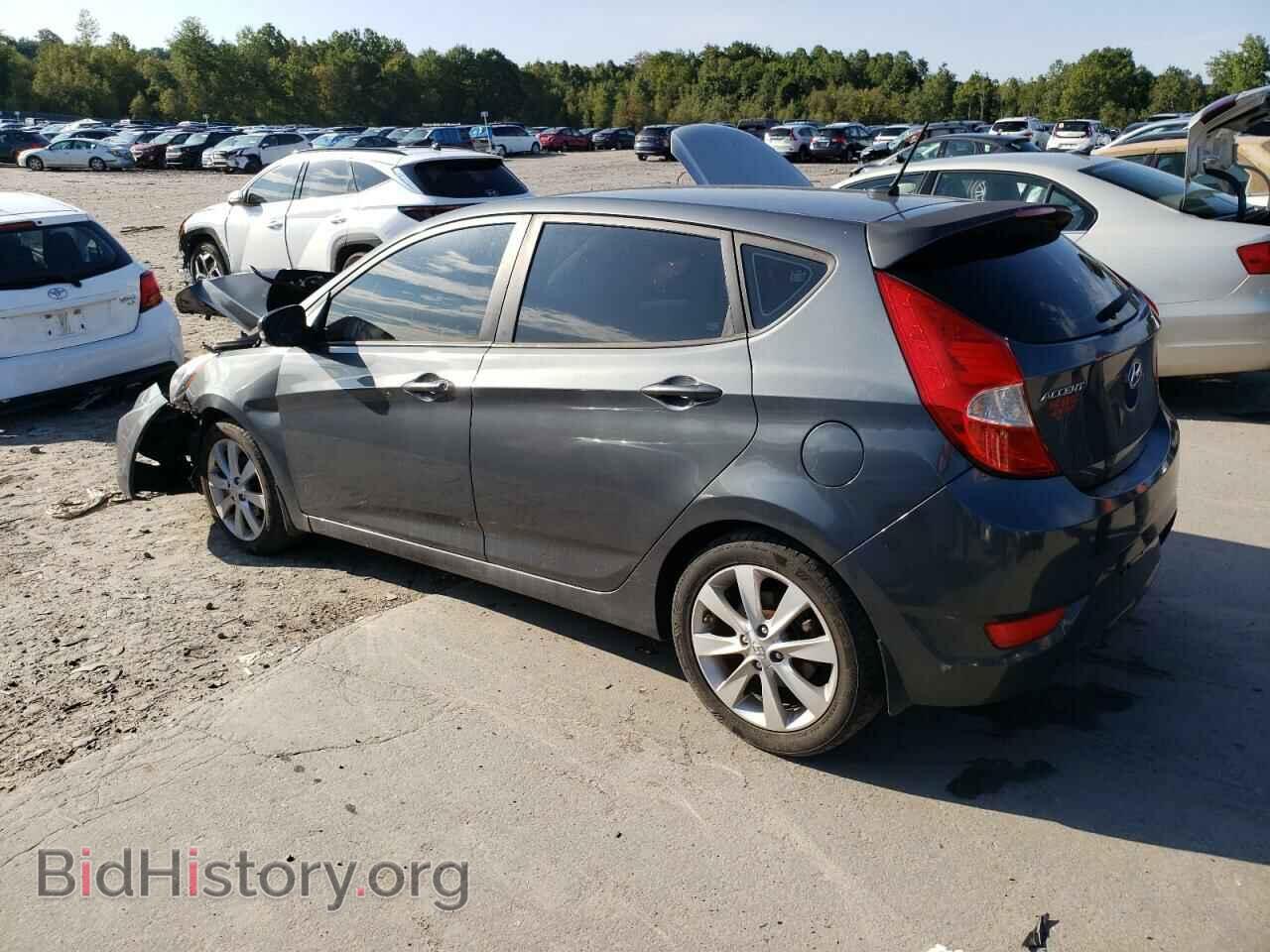 2013 HYUNDAI ACCENT - VIN: KMHCU5AEXDU077896 - Фото 2