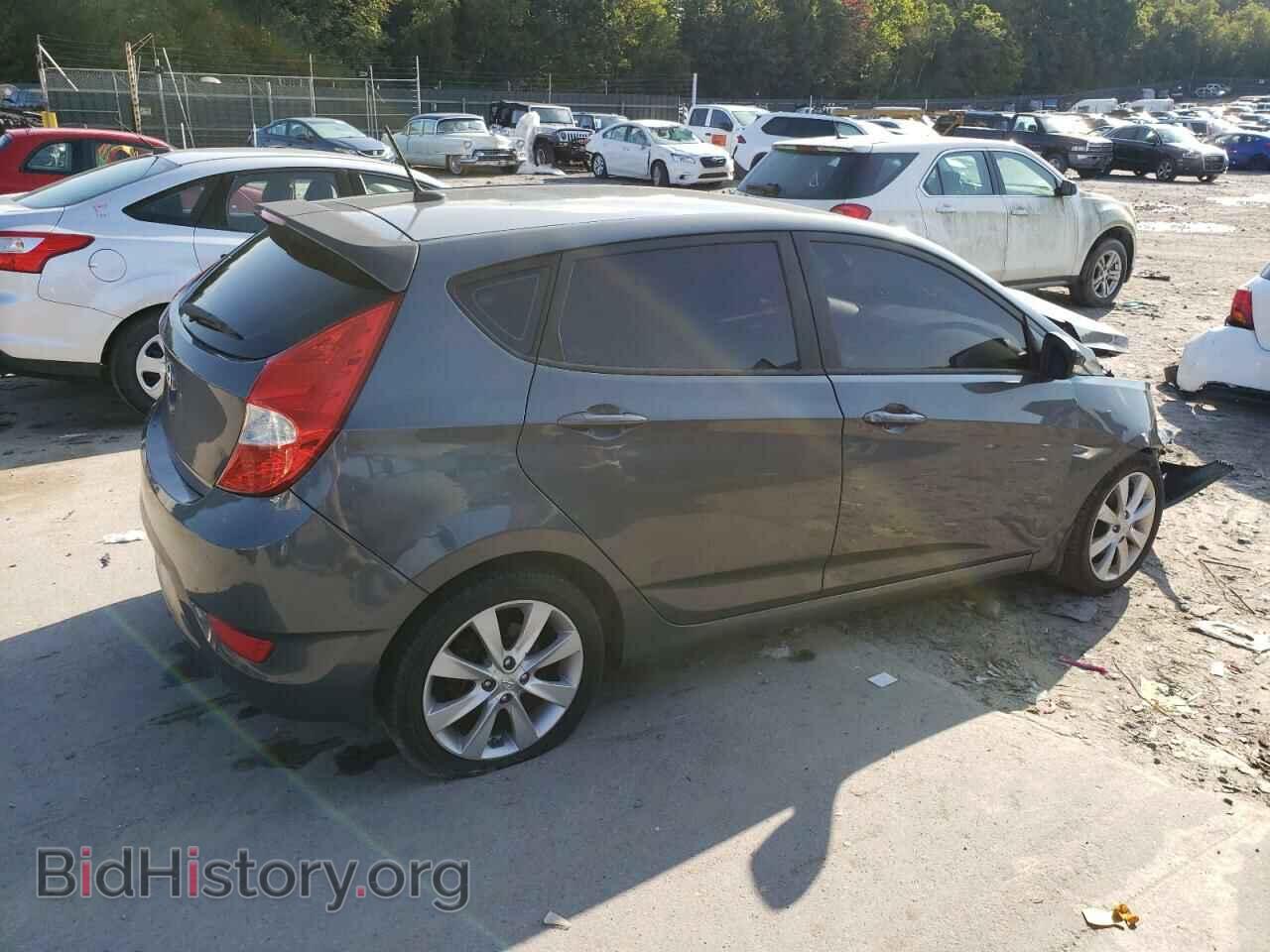2013 HYUNDAI ACCENT - VIN: KMHCU5AEXDU077896 - Фото 3