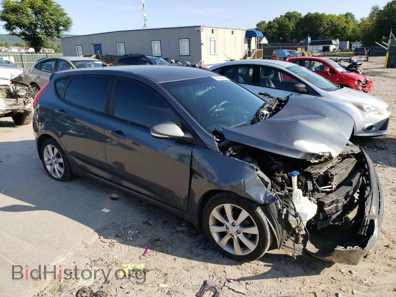 2013 HYUNDAI ACCENT - VIN: KMHCU5AEXDU077896 - Фото 4