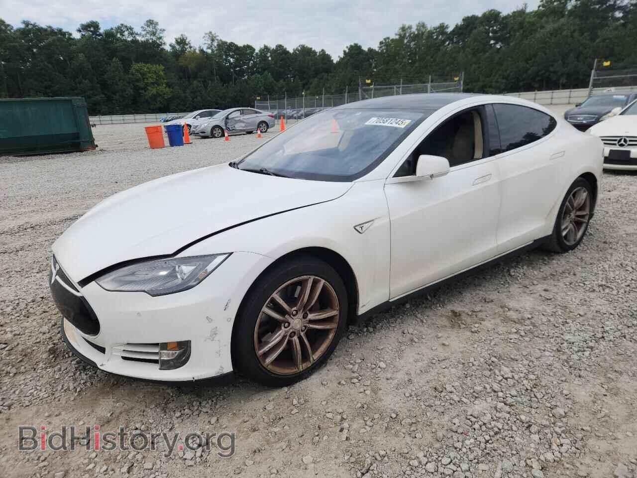Photo 5YJSA1H1XEFP63211 - TESLA MODEL S 2014