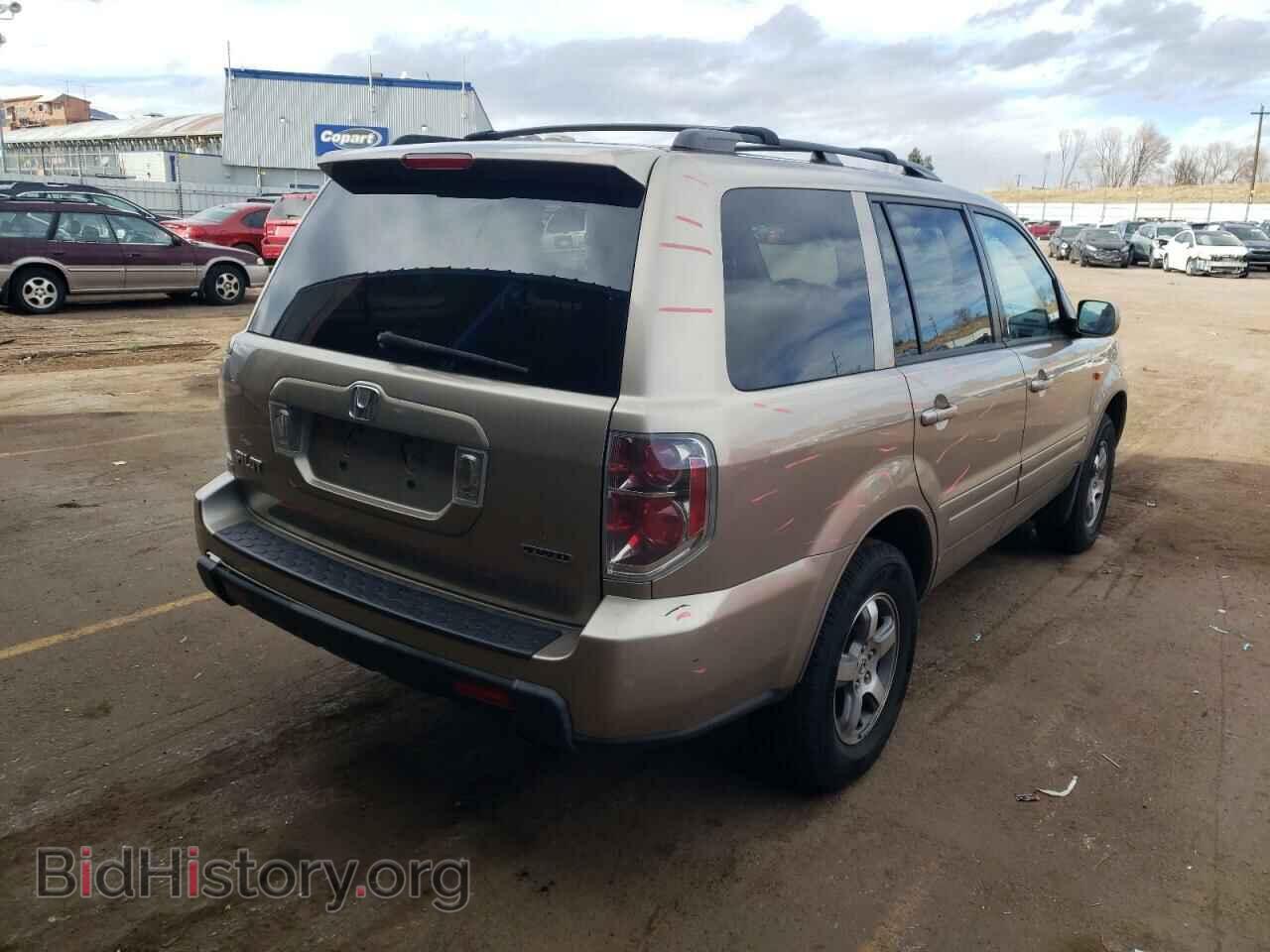 2006 HONDA PILOT - VIN: 2HKYF18546H501038 - Фото 4