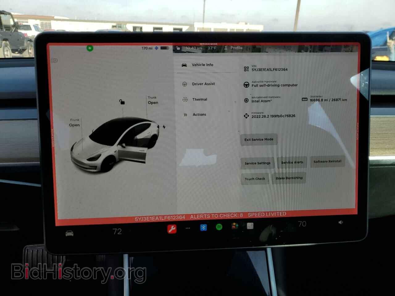2020 TESLA MODEL 3 - VIN: 5YJ3E1EA1LF612364 - Photo 9