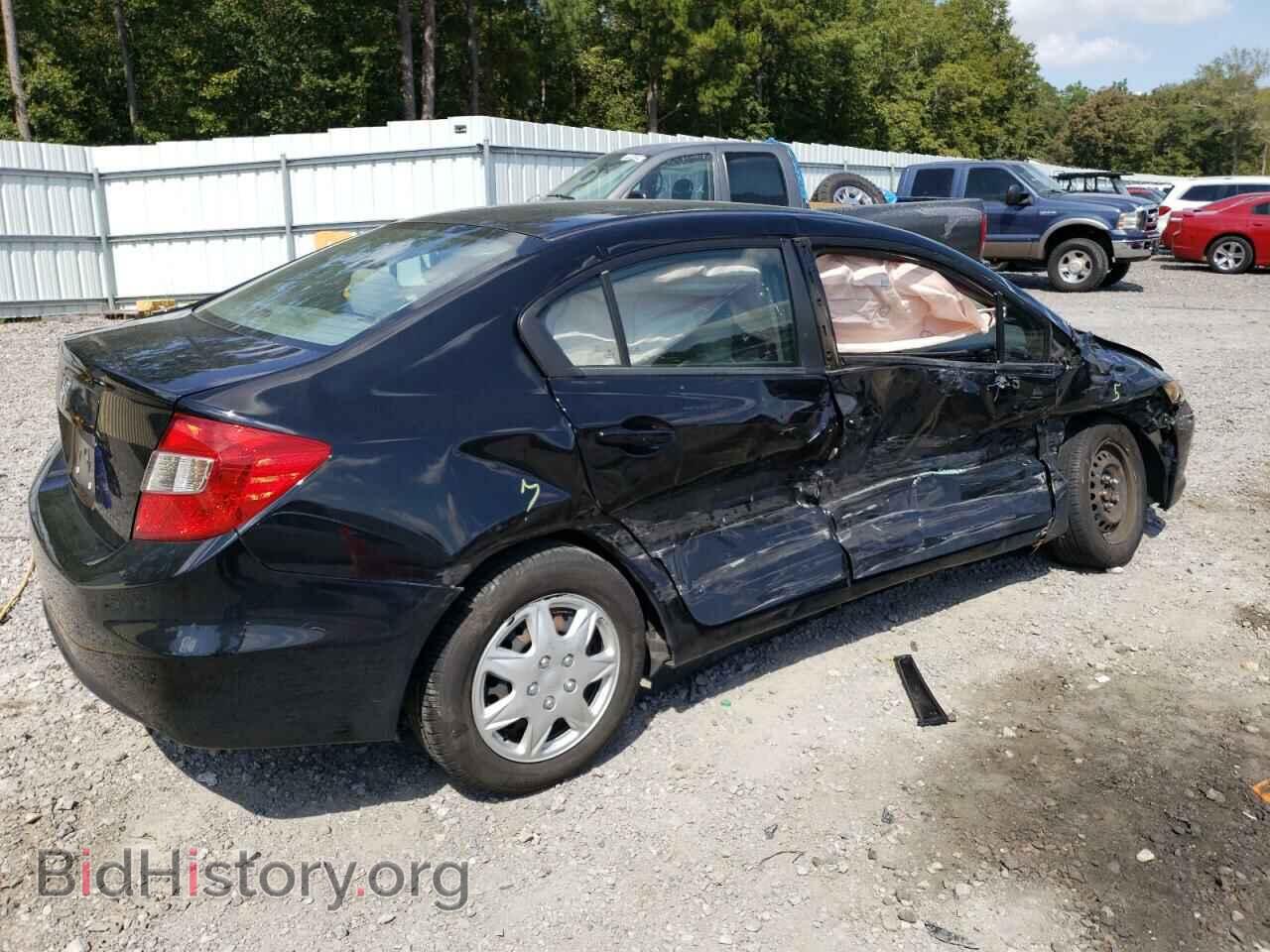 2012 HONDA CIVIC - VIN: 19XFB2F57CE375933 - Фото 3