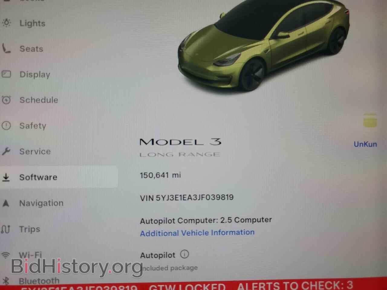 2018 TESLA MODEL 3 - VIN: 5YJ3E1EA3JF039819 - Фото 9