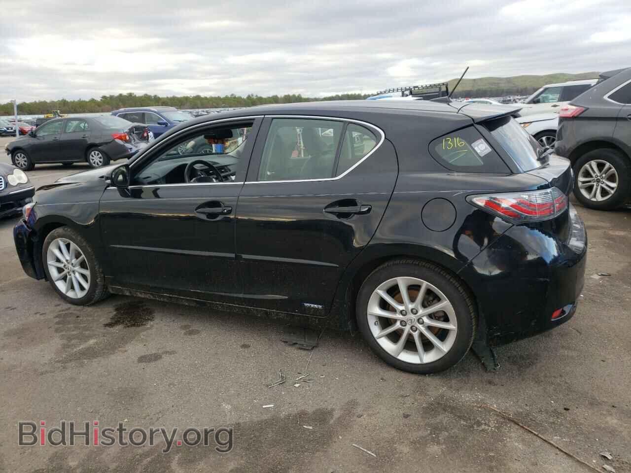 2012 LEXUS CT 200 - VIN: JTHKD5BH0C2077939 - Фото 2