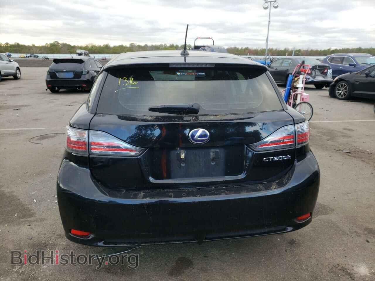 2012 LEXUS CT 200 - VIN: JTHKD5BH0C2077939 - Фото 6