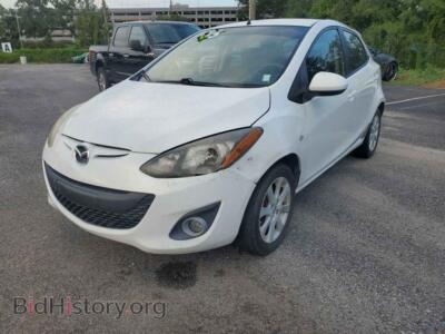 2011 Mazda 2 MAZDA2, белый — VIN JM1DE1HY4B0106232, Copart