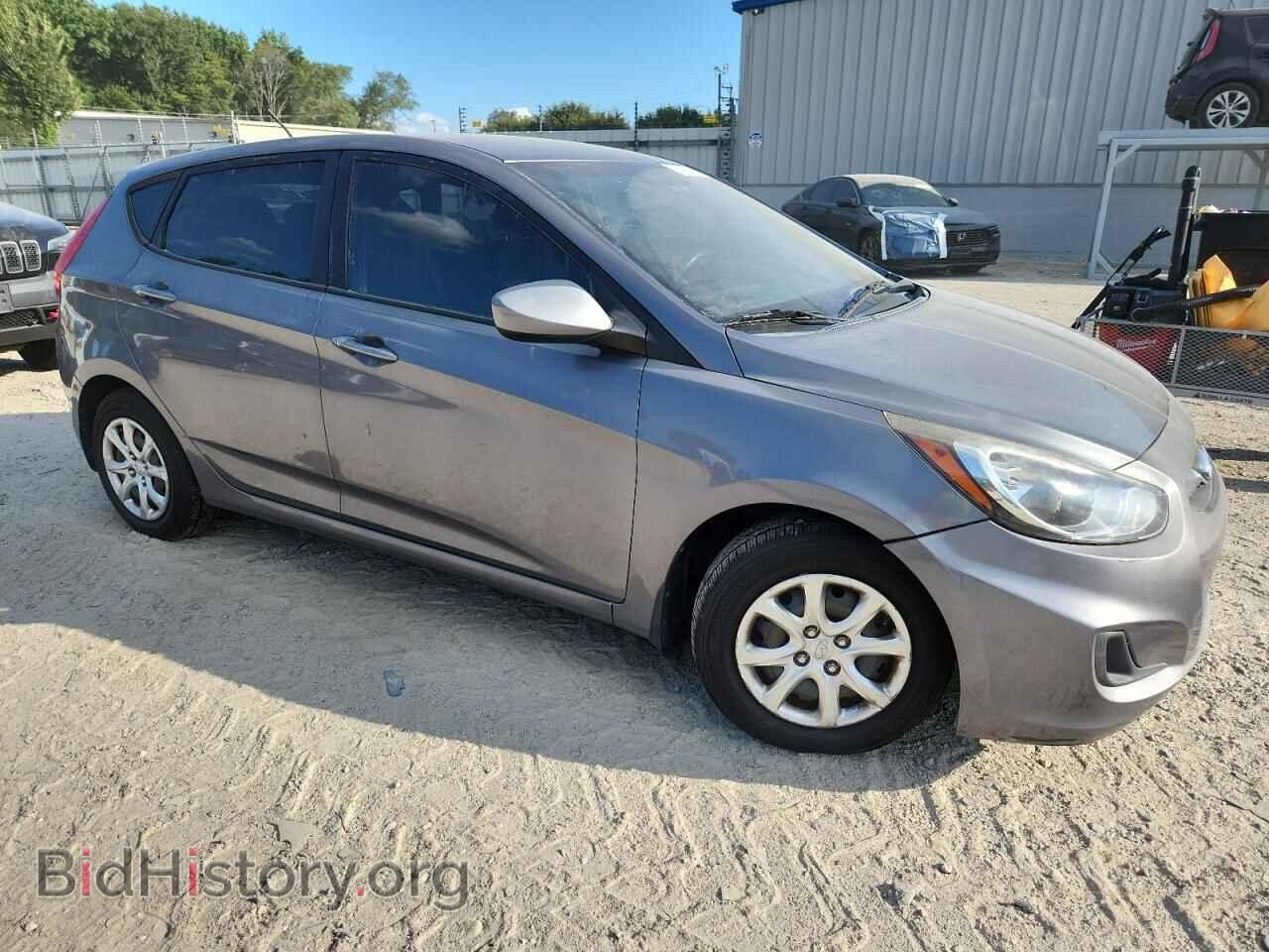 2013 HYUNDAI ACCENT - VIN: KMHCT5AE8DU123177 - Фото 4