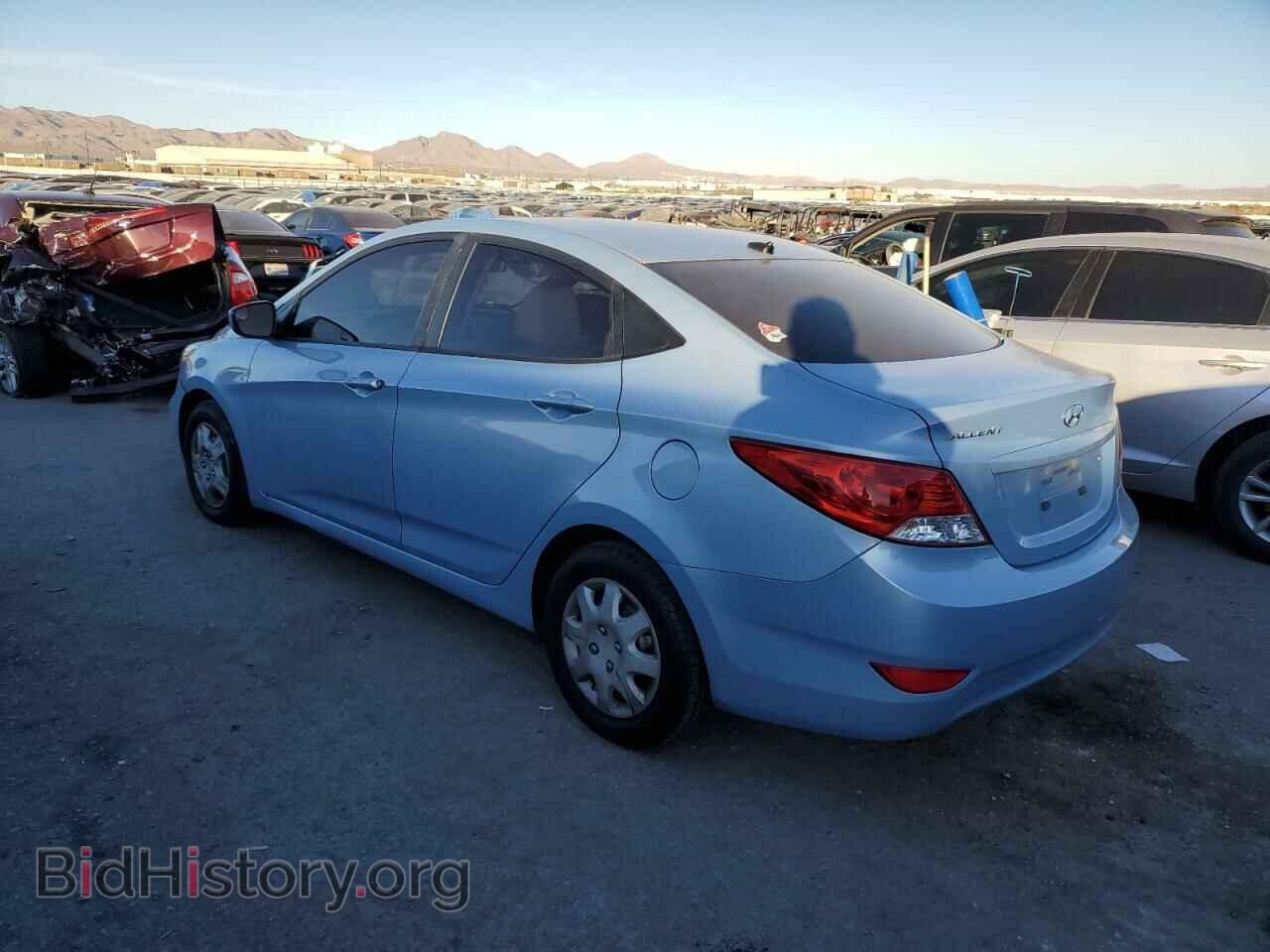 2014 HYUNDAI ACCENT - VIN: KMHCT4AE1EU599380 - Фото 2