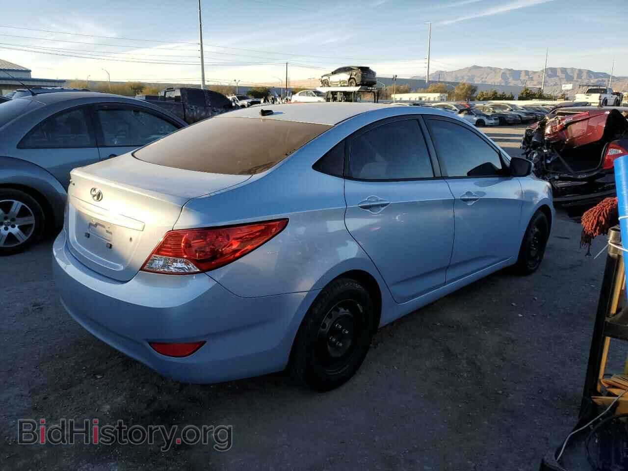 2014 HYUNDAI ACCENT - VIN: KMHCT4AE1EU599380 - Фото 3