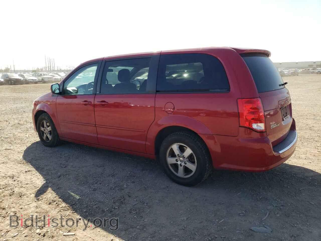 2013 DODGE CARAVAN - VIN: 2C4RDGCGXDR580706 - Фото 2