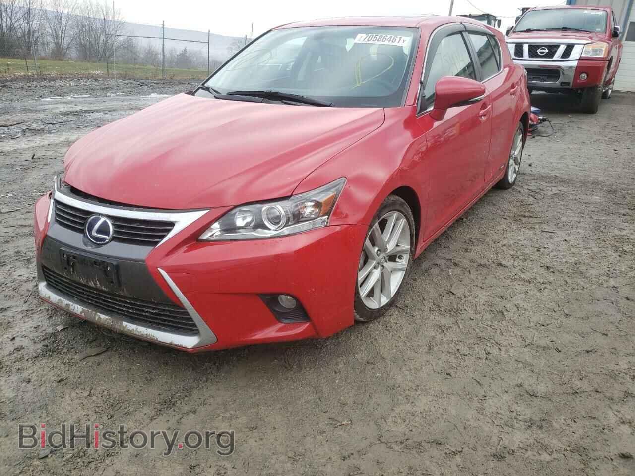 2015 LEXUS CT 200 - VIN: JTHKD5BH8F2226408 - Фото 2