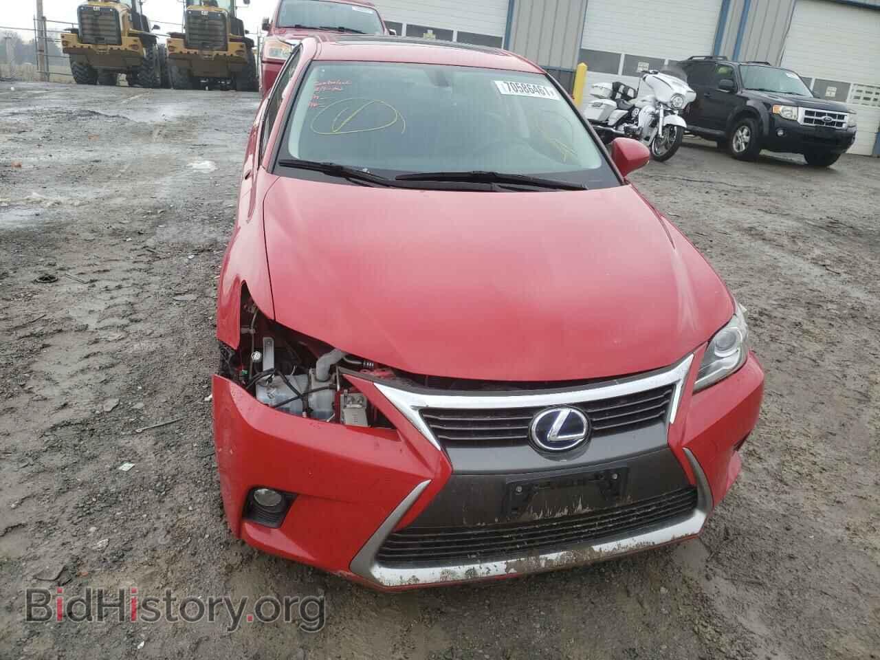 2015 LEXUS CT 200 - VIN: JTHKD5BH8F2226408 - Фото 9