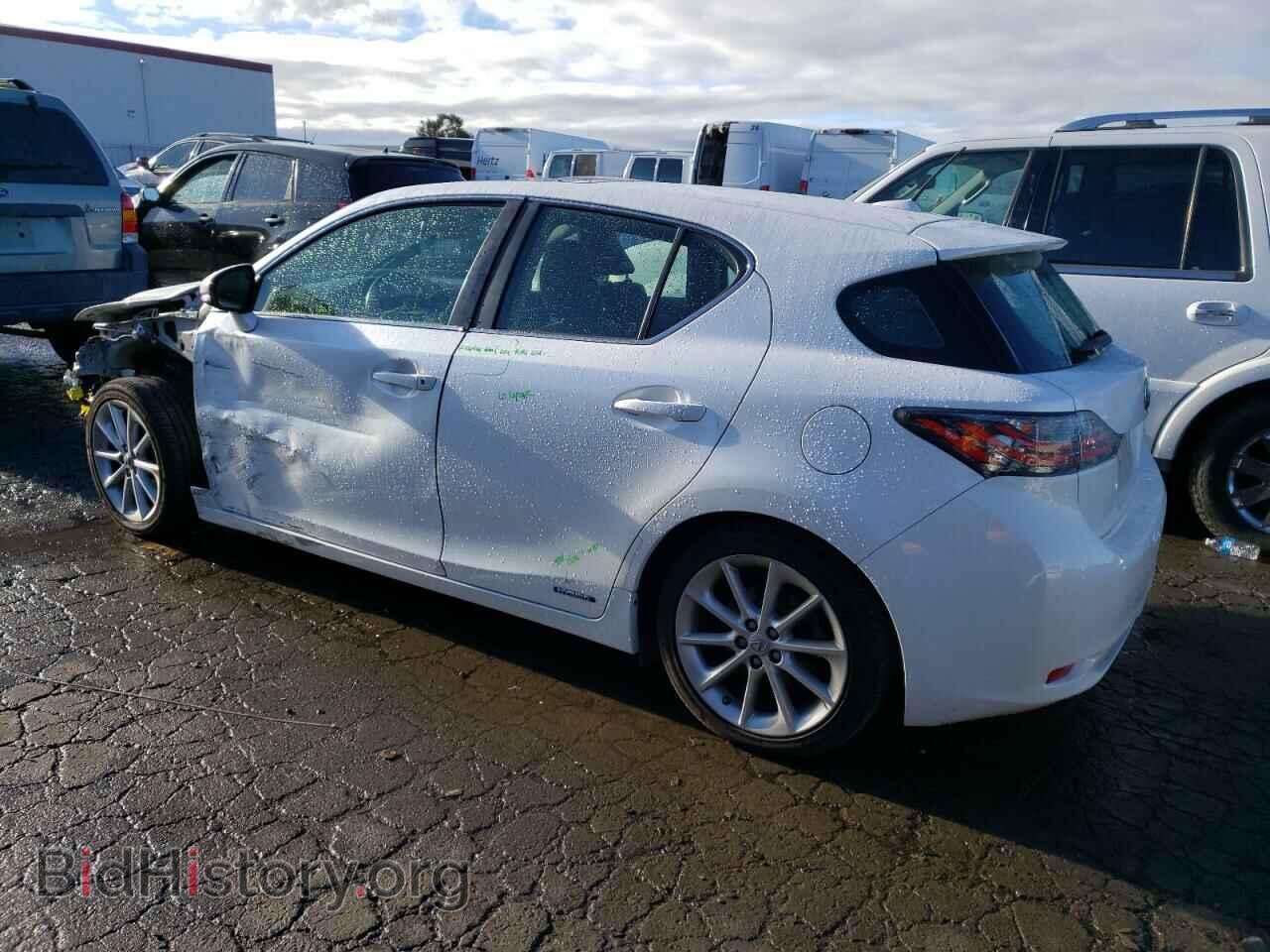 2011 LEXUS CT 200 - VIN: JTHKD5BH1B2010264 - Фото 2
