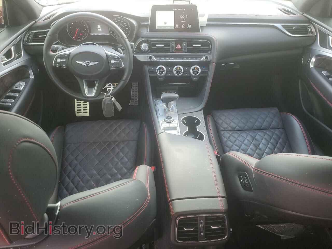 2021 GENESIS G70 - VIN: KMTG34LE6MU075922 - Фото 8