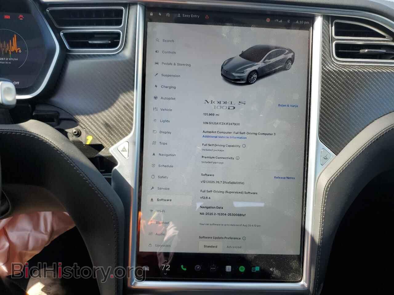 2018 TESLA MODEL S - VIN: 5YJSA1E2XJF247938 - Фото 9