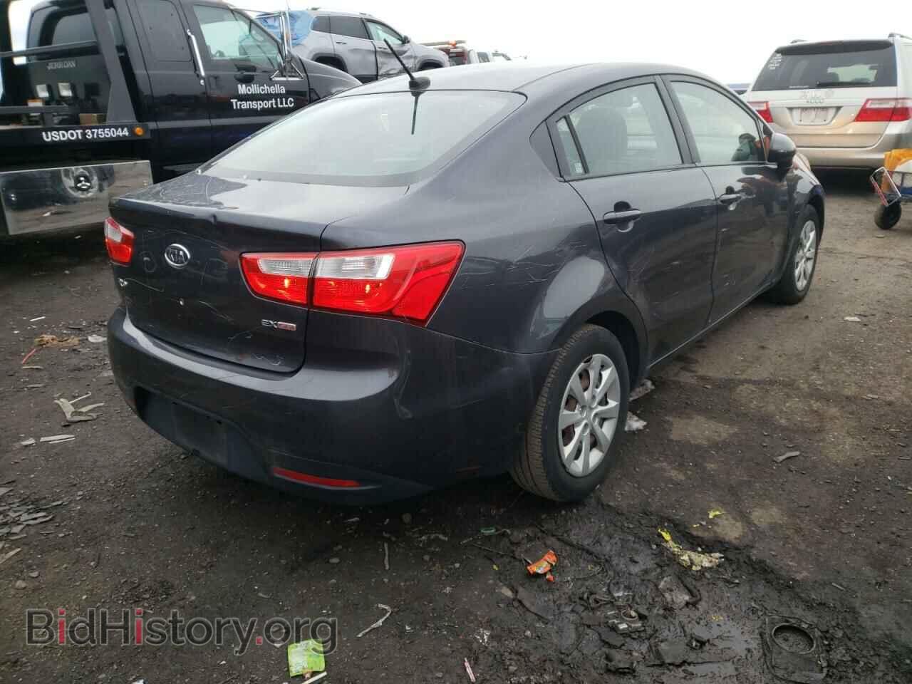 2012 KIA RIO - VIN: KNADN4A36C6088537 - Фото 4