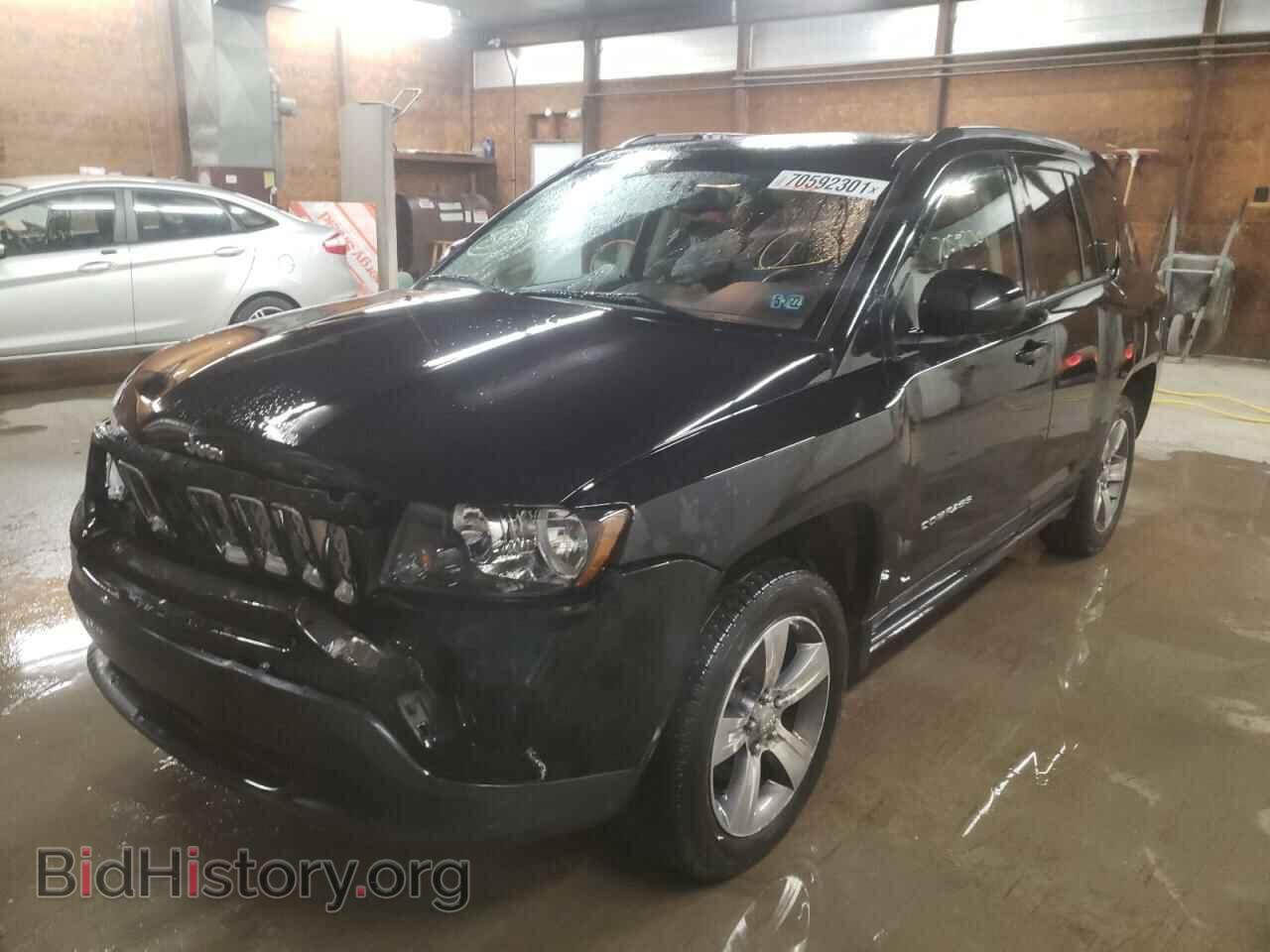 2016 JEEP COMPASS - VIN: 1C4NJDEB1GD618645 - Фото 2
