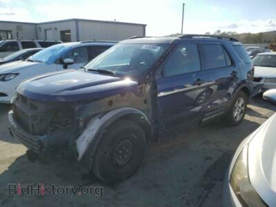 2012 Ford EXPLORER, синий — VIN 1FMHK7B9XCGA11712, Copart