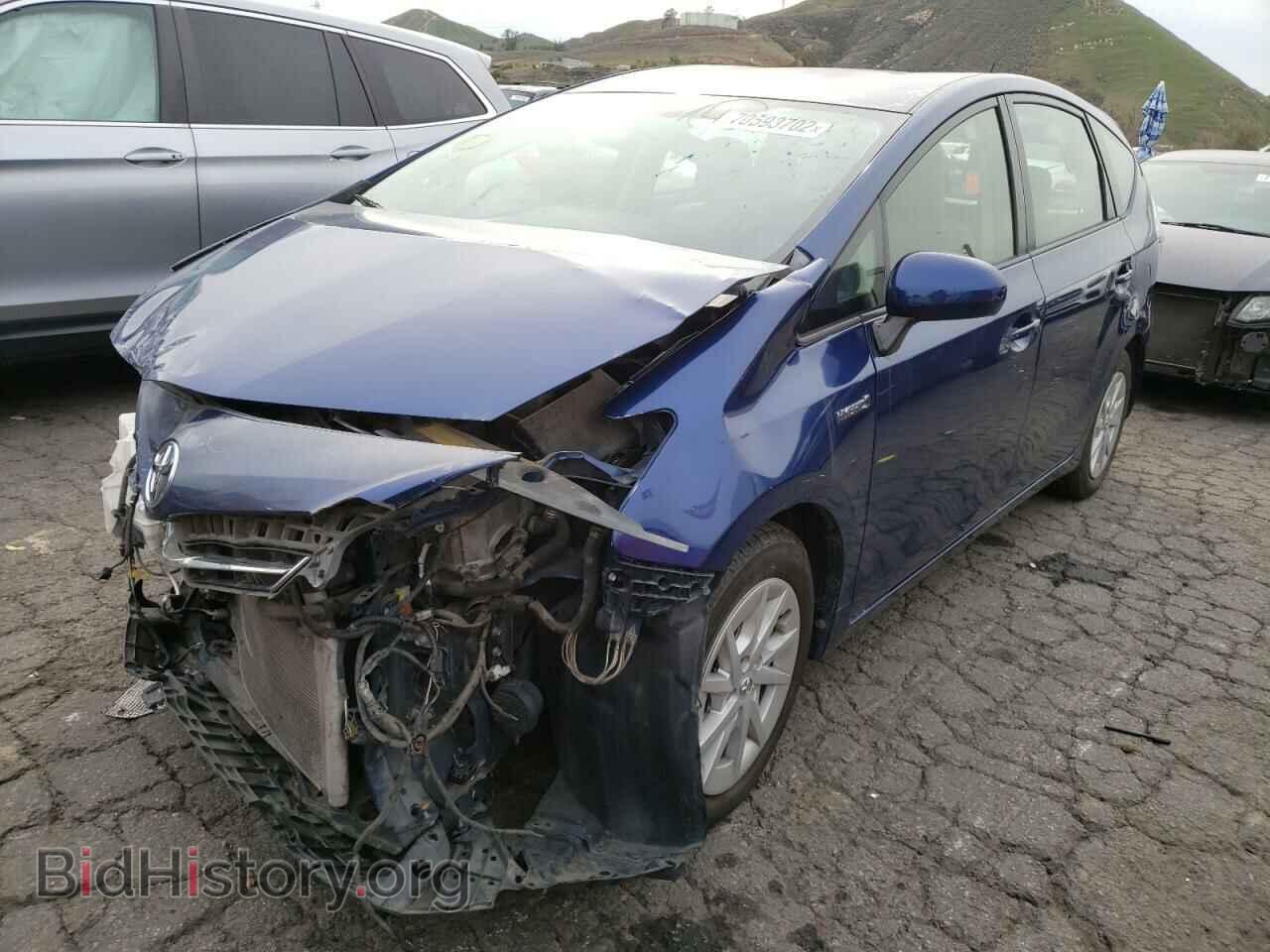 Фотография JTDZN3EUXC3068301 - TOYOTA PRIUS 2012