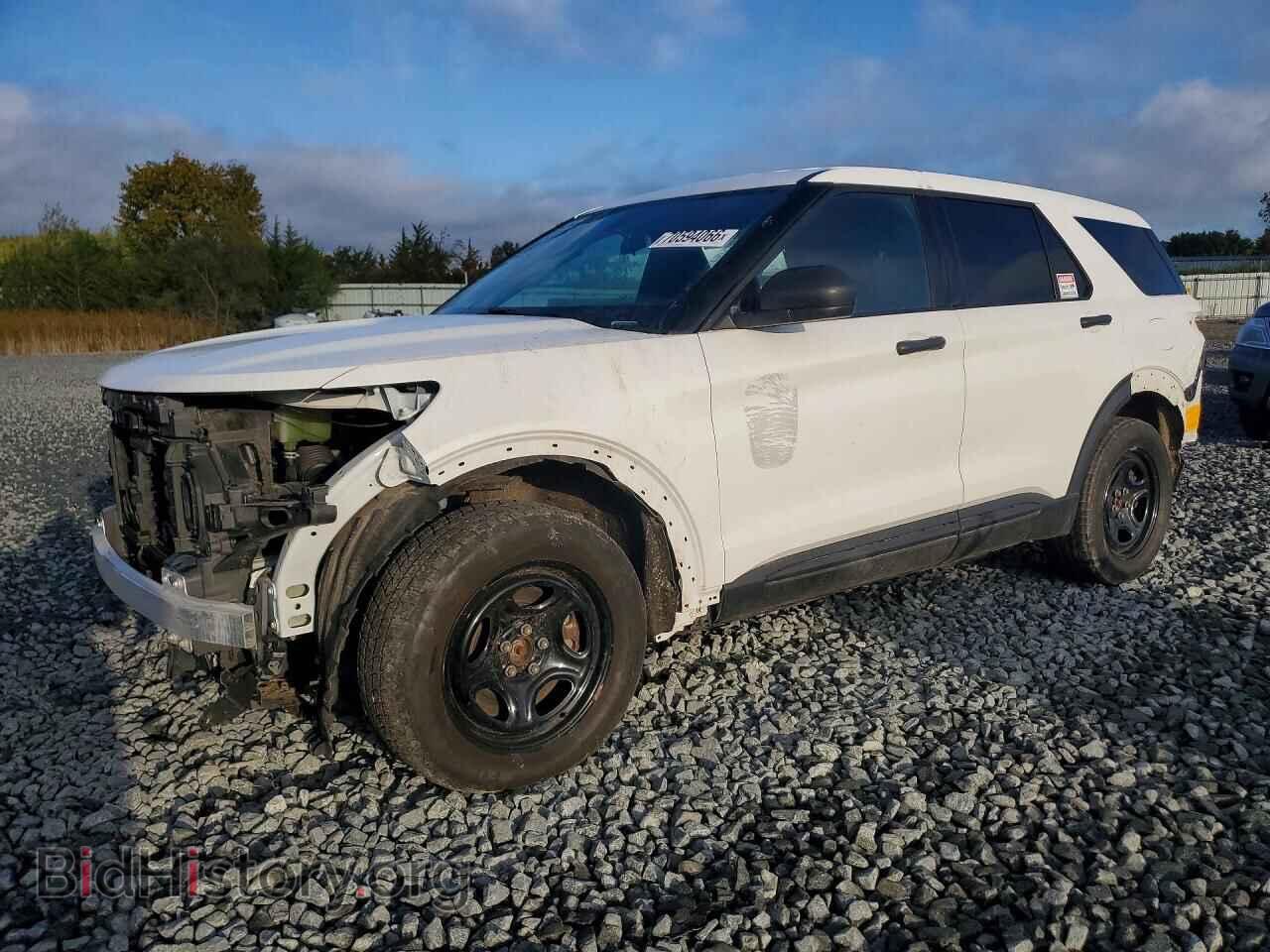 2020 Ford EXPLORER Police Interceptor (VIN 1FM5K8AB7LGB12574) — фото 1 из 14, Copart, повреждение: опрокидывание