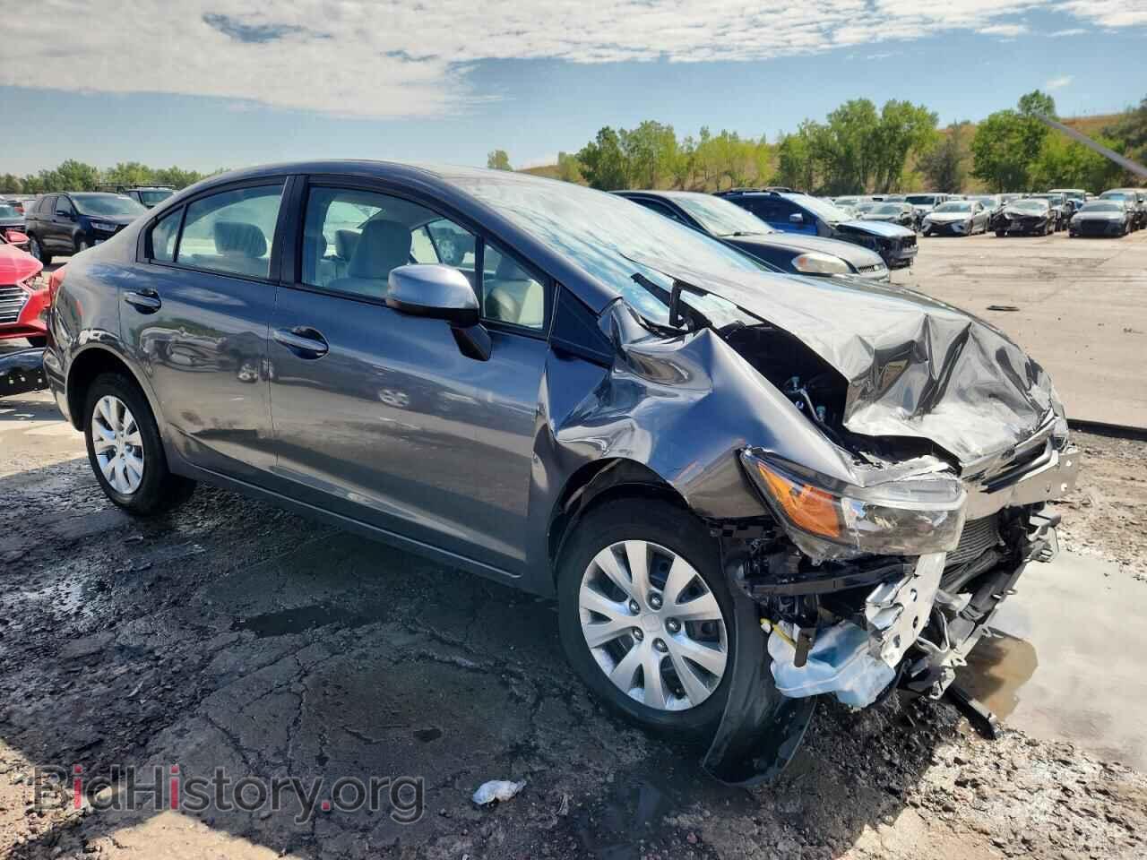 2012 HONDA CIVIC - VIN: 2HGFB2F57CH559887 - Фото 4