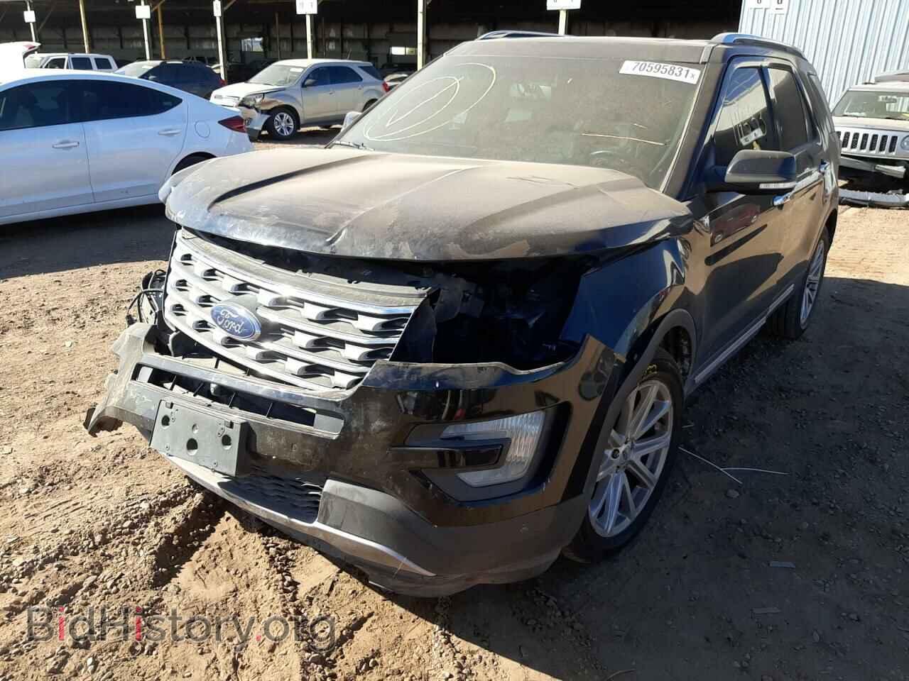 2016 FORD EXPLORER - VIN: 1FM5K7F8XGGB88061 - Фото 2