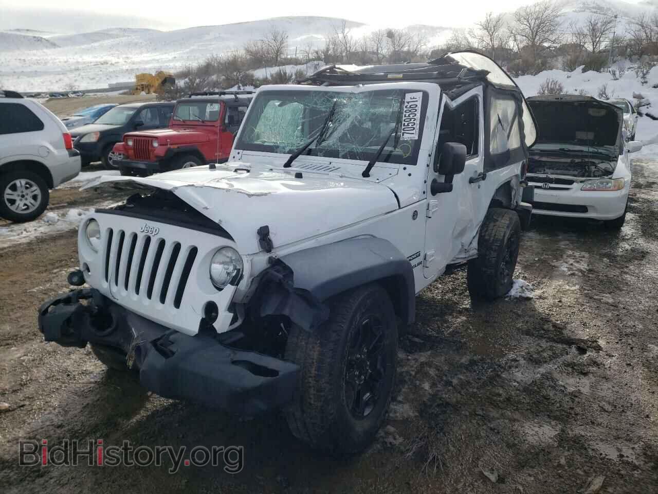 2011 JEEP WRANGLER - VIN: 1J4AA2D12BL540994 - Фото 2