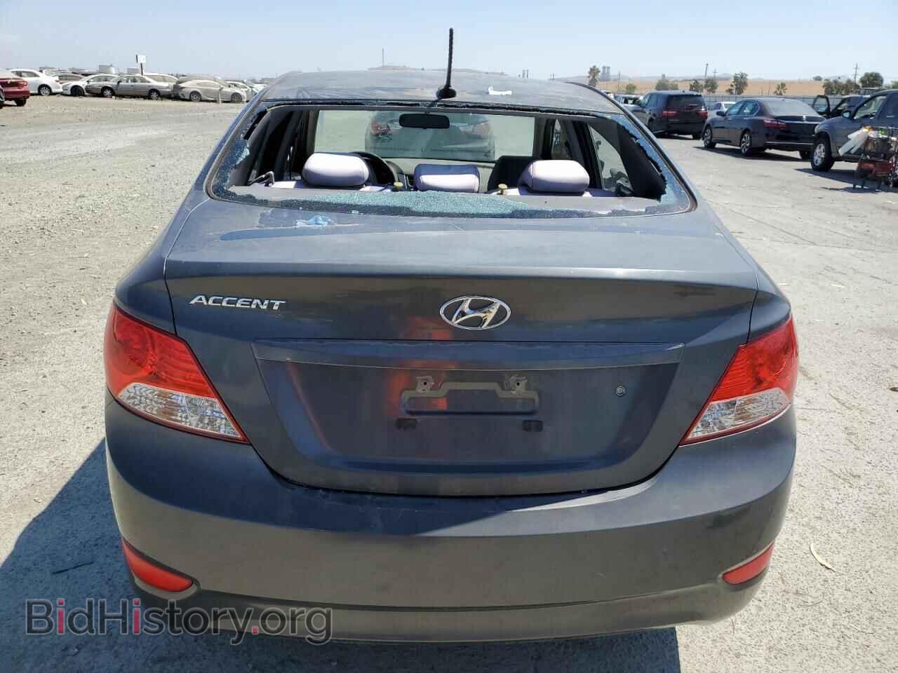 2012 HYUNDAI ACCENT - VIN: KMHCT4AE2CU200411 - Фото 6