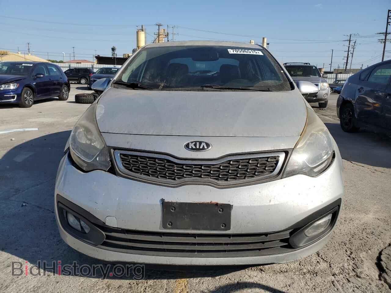 2013 KIA RIO - VIN: KNADN4A38D6230114 - Фото 5