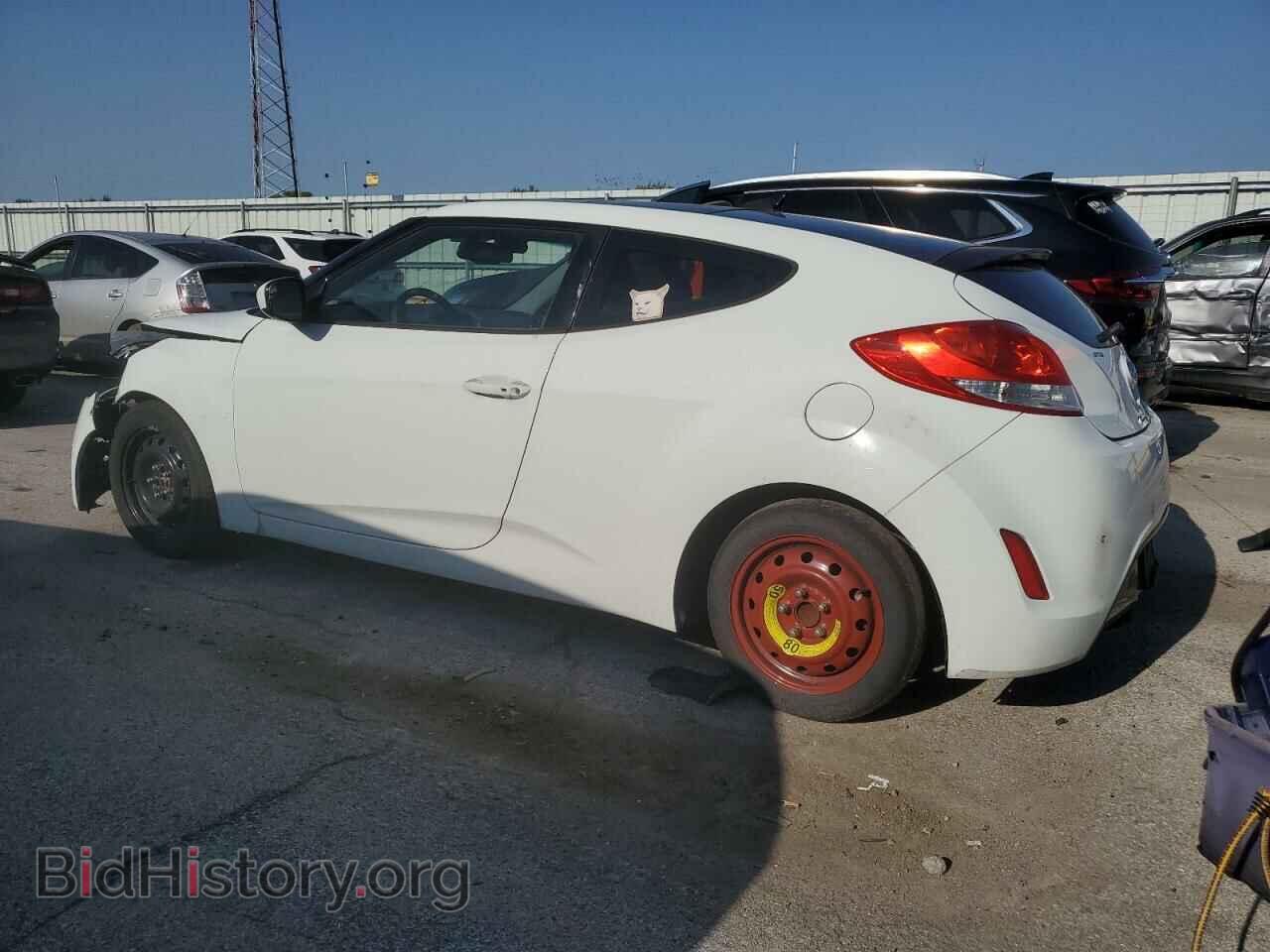 2012 HYUNDAI VELOSTER - VIN: KMHTC6AD5CU078758 - Фото 2