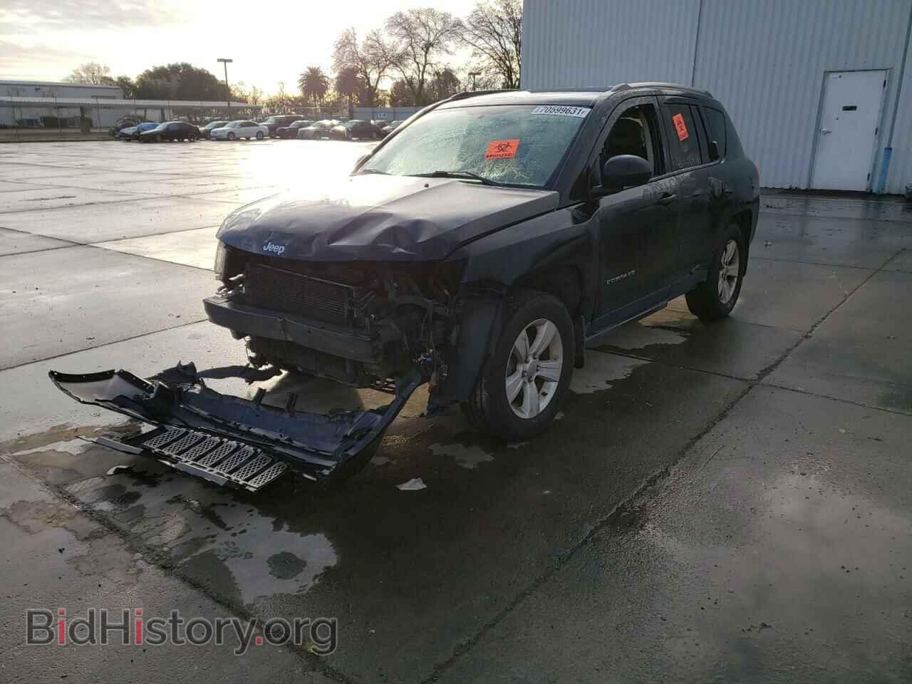 2014 JEEP COMPASS - VIN: 1C4NJDBB4ED572620 - Фото 2