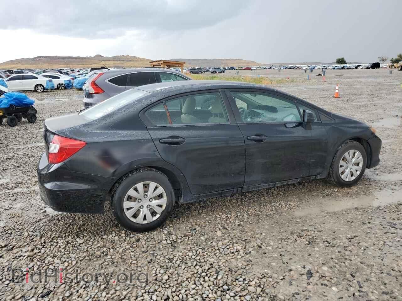 2012 HONDA CIVIC - VIN: 2HGFB2F51CH604872 - Фото 3