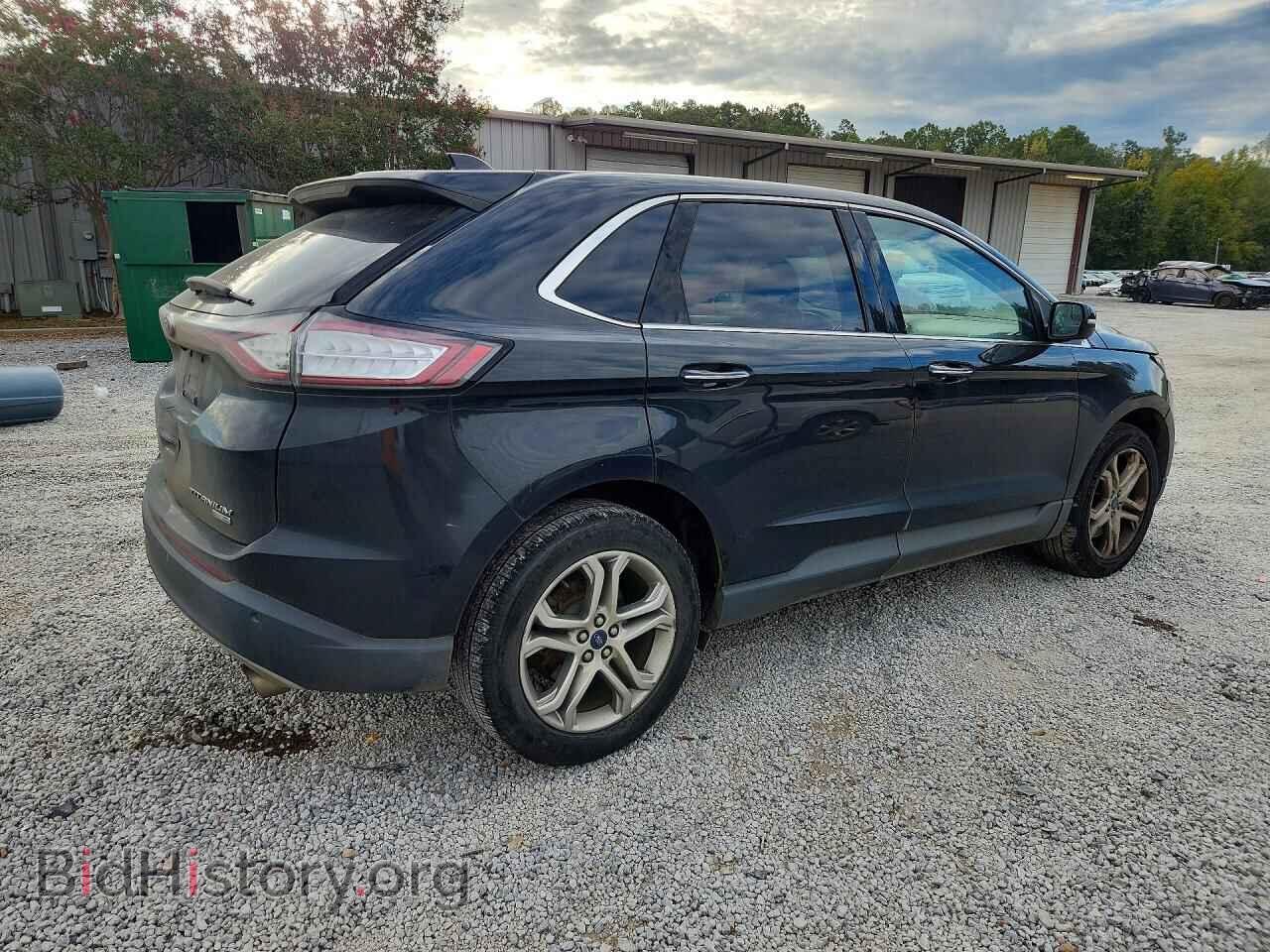 2015 FORD EDGE - VIN: 2FMTK4K98FBB28743 - Фото 3