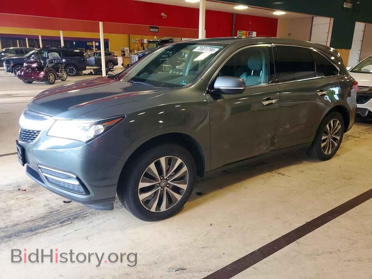 Фотография 5FRYD4H48GB024966 - ACURA MDX 2016