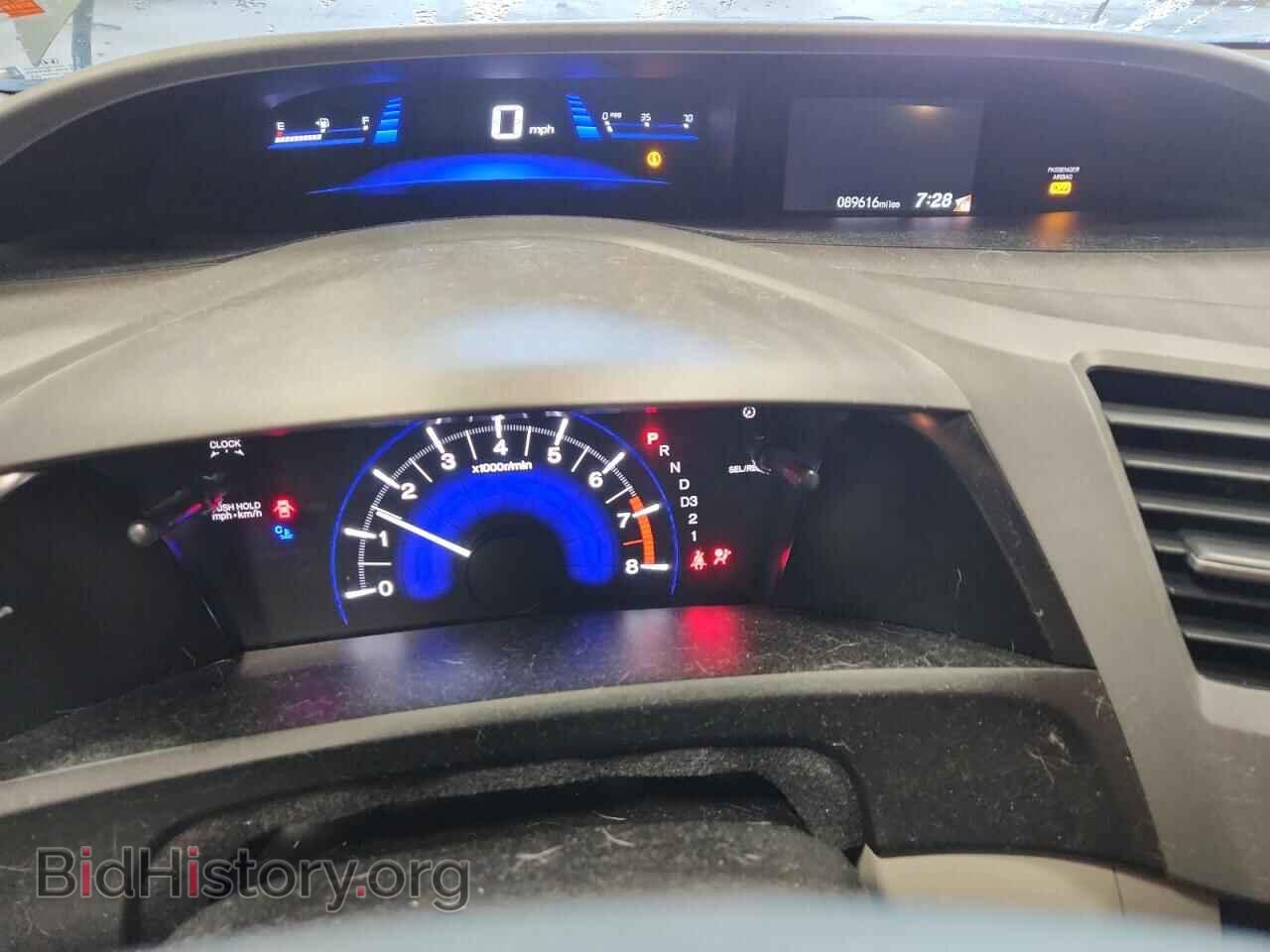 2012 HONDA CIVIC - VIN: 19XFB2F52CE084238 - Фото 9