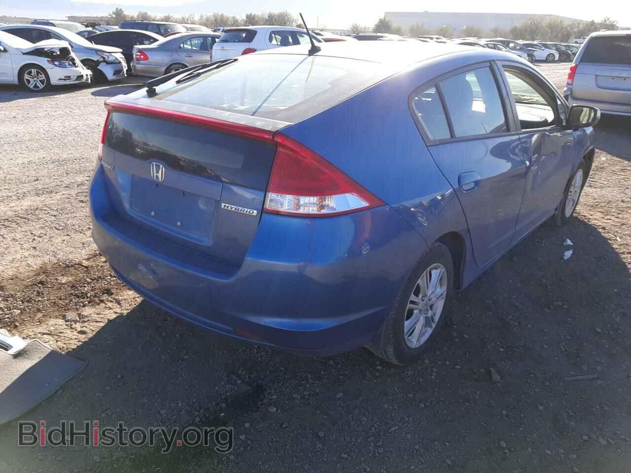 2010 HONDA INSIGHT - VIN: JHMZE2H70AS025636 - Фото 4
