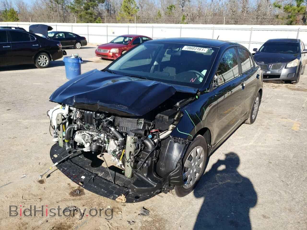 2022 KIA RIO - VIN: 3KPA24AD9NE433953 - Фото 2
