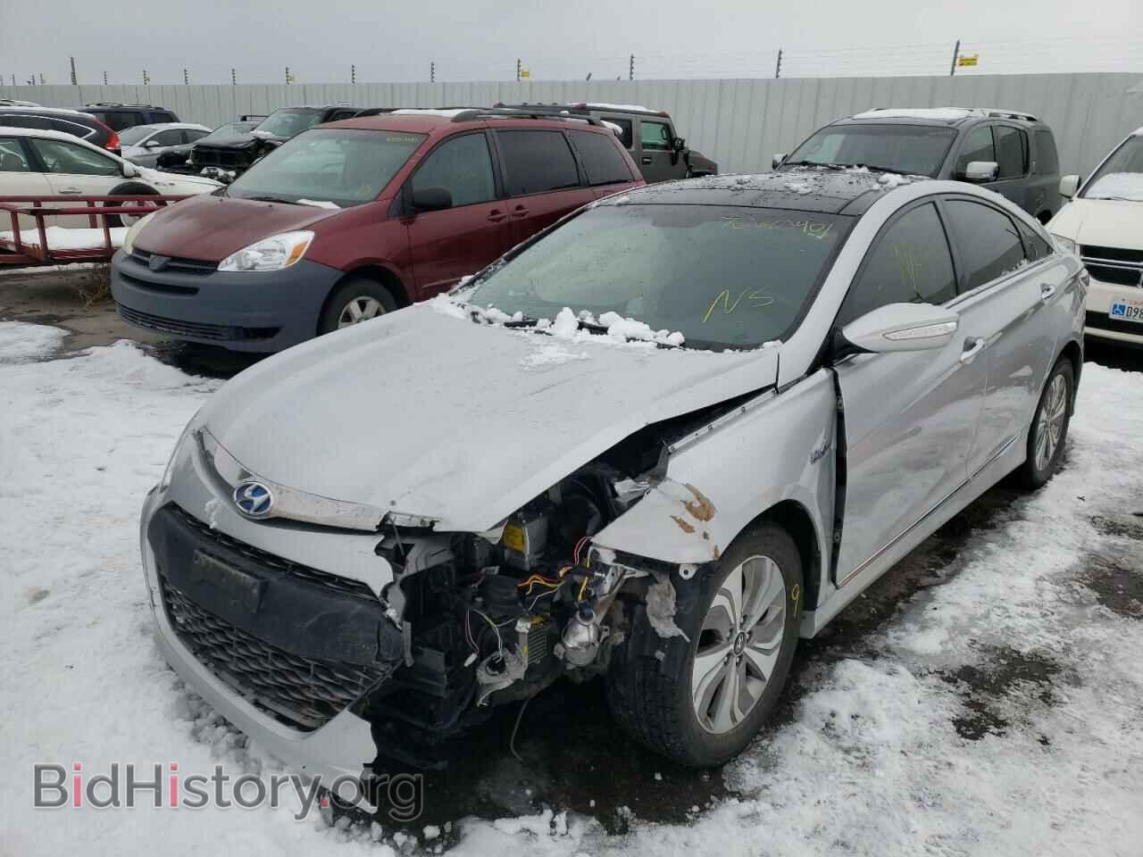 2014 HYUNDAI SONATA - VIN: KMHEC4A43EA102461 - Фото 2