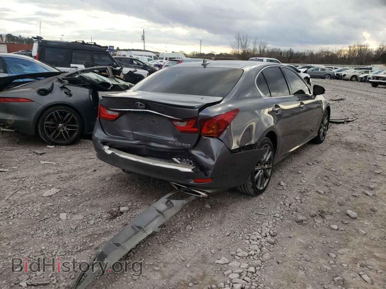 2013 LEXUS GS350 - VIN: JTHCE1BL5D5000739 - Фото 4