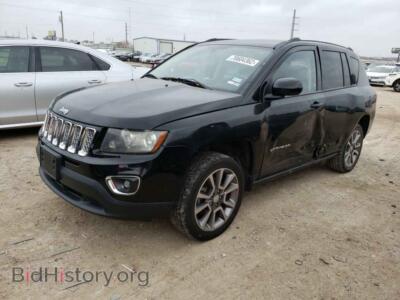 2014 Jeep COMPASS Compass LI, black — VIN 1C4NJCCB2ED648327, Copart
