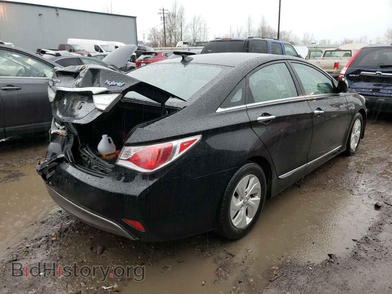2013 HYUNDAI SONATA - VIN: KMHEC4A48DA075563 - Фото 4