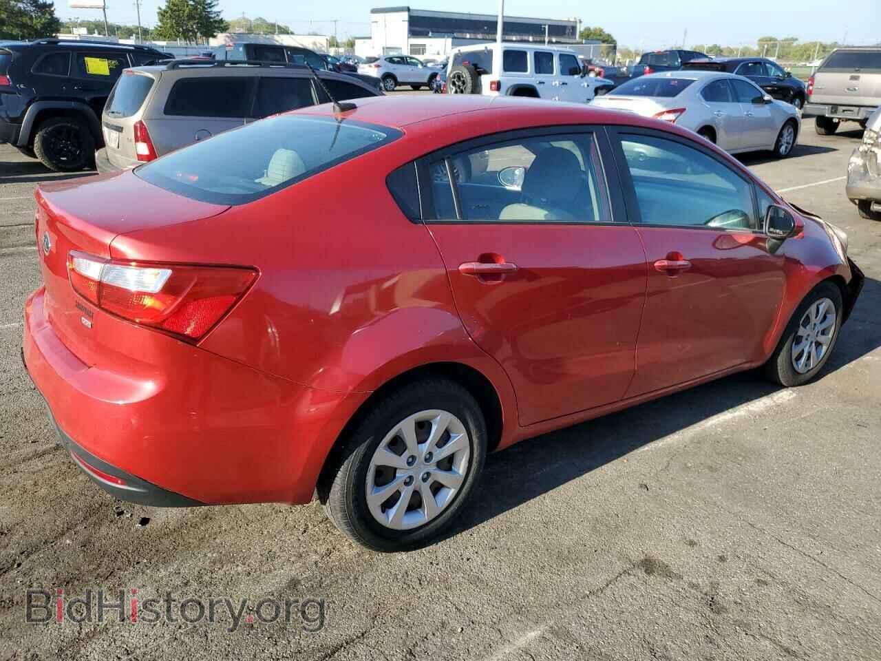 2014 KIA RIO - VIN: KNADM4A32E6370924 - Фото 3